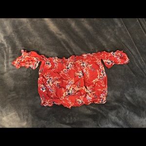 American Eagle Off The Shoulder Top